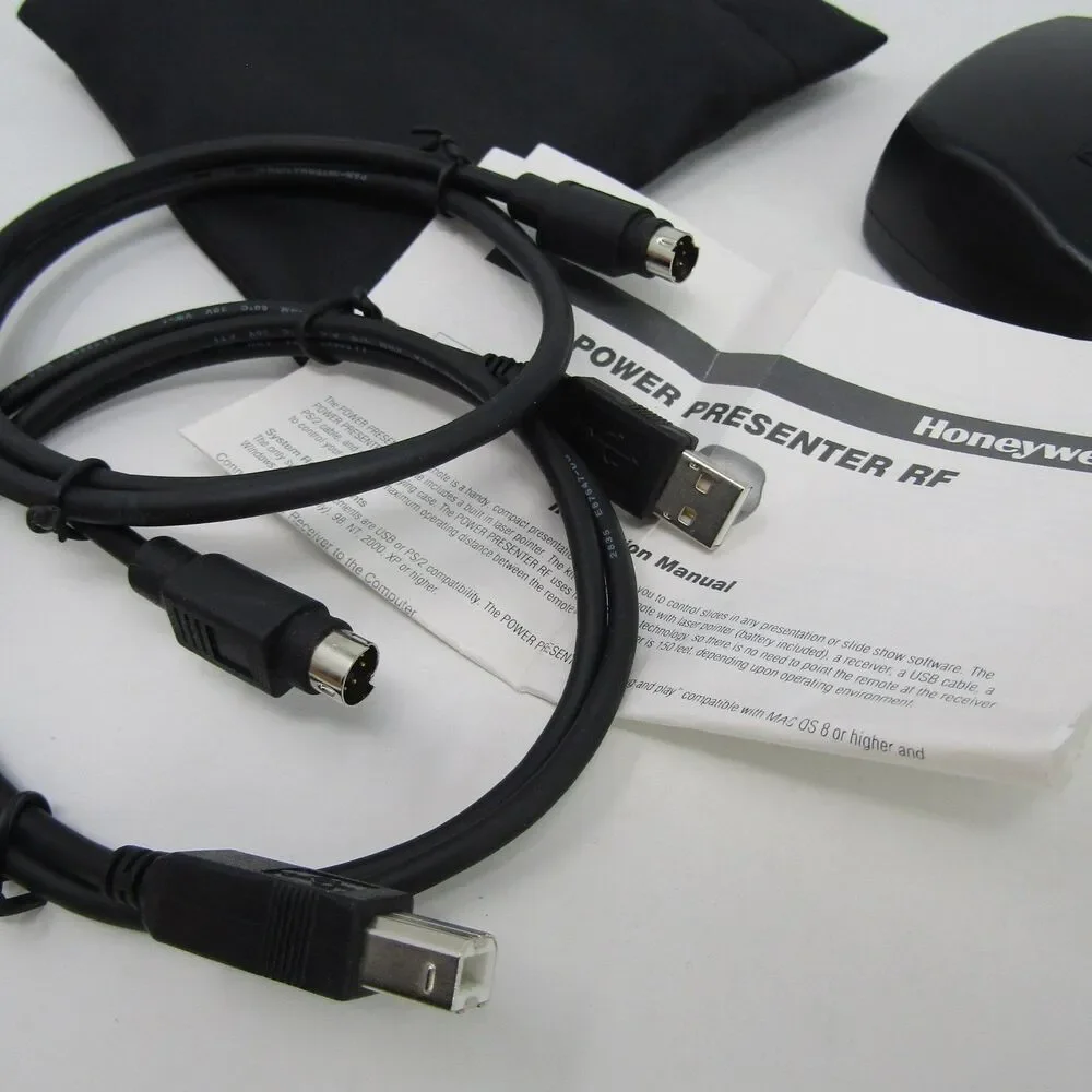 Honeywell PowerPresenter RF Wireless Presentation Remote & Receiver USB/PS2 Kit